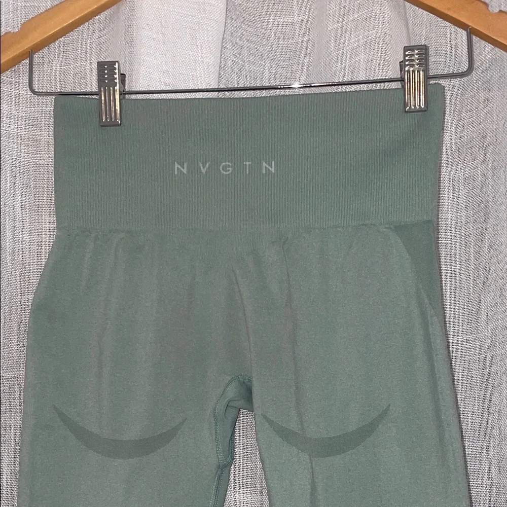 NVGTN Teal Leggings - Picture 2 of 3
